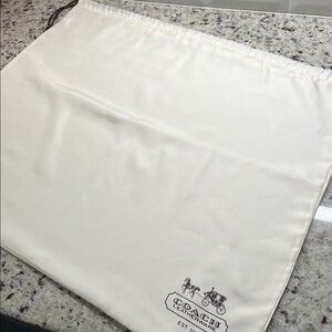 Coach Dust Bag EUC